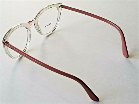 white prada frames|prada clear eyeglass frames.